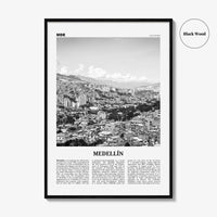 Medellin Print Black and White No 1, Medellín Wall Art, Medellín Poster, Medellín Photo, Medellín Wall Decor, Medellin, Colombia, America