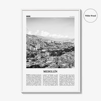 Medellin Print Black and White No 1, Medellín Wall Art, Medellín Poster, Medellín Photo, Medellín Wall Decor, Medellin, Colombia, America