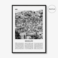 Medellin Print Black and White No 2, Medellín Wall Art, Medellín Poster, Medellín Photo, Medellín Wall Decor, Medellin, Colombia, America