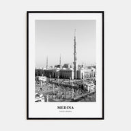Medina Portrait B&W Poster