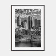 Melbourne, Australia Photo B&W No 1 Poster