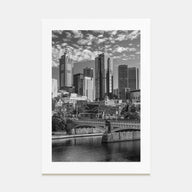 Melbourne, Australia Photo B&W No 1 Poster