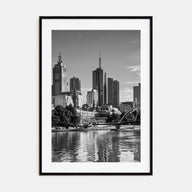 Melbourne, Australia Photo B&W No 2 Poster