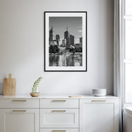 Melbourne, Australia Photo B&W No 2 Poster