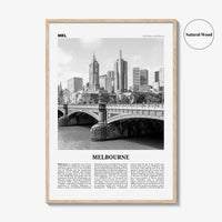Melbourne Print Black and White Australia No 1, Melbourne Wall Art, Melbourne Poster, Melbourne Photo, Melbourne Wall Decor, Victoria