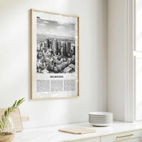 Melbourne Print Black and White Australia No 2, Melbourne Wall Art, Melbourne Poster, Melbourne Photo, Melbourne Wall Decor, Victoria