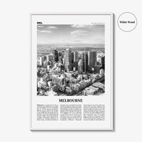 Melbourne Print Black and White Australia No 2, Melbourne Wall Art, Melbourne Poster, Melbourne Photo, Melbourne Wall Decor, Victoria