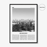 Melbourne Print Black and White Australia No 3, Melbourne Wall Art, Melbourne Poster, Melbourne Photo, Melbourne Wall Decor, Victoria