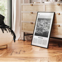 Melbourne Print Black and White Florida, Melbourne Wall Art, Melbourne Poster, Melbourne Photo, Melbourne Map, Melbourne Wall Decor, USA