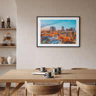 Memphis Landscape Color Poster