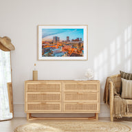 Memphis Landscape Color Poster
