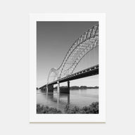 Memphis Photo B&W No 2 Poster