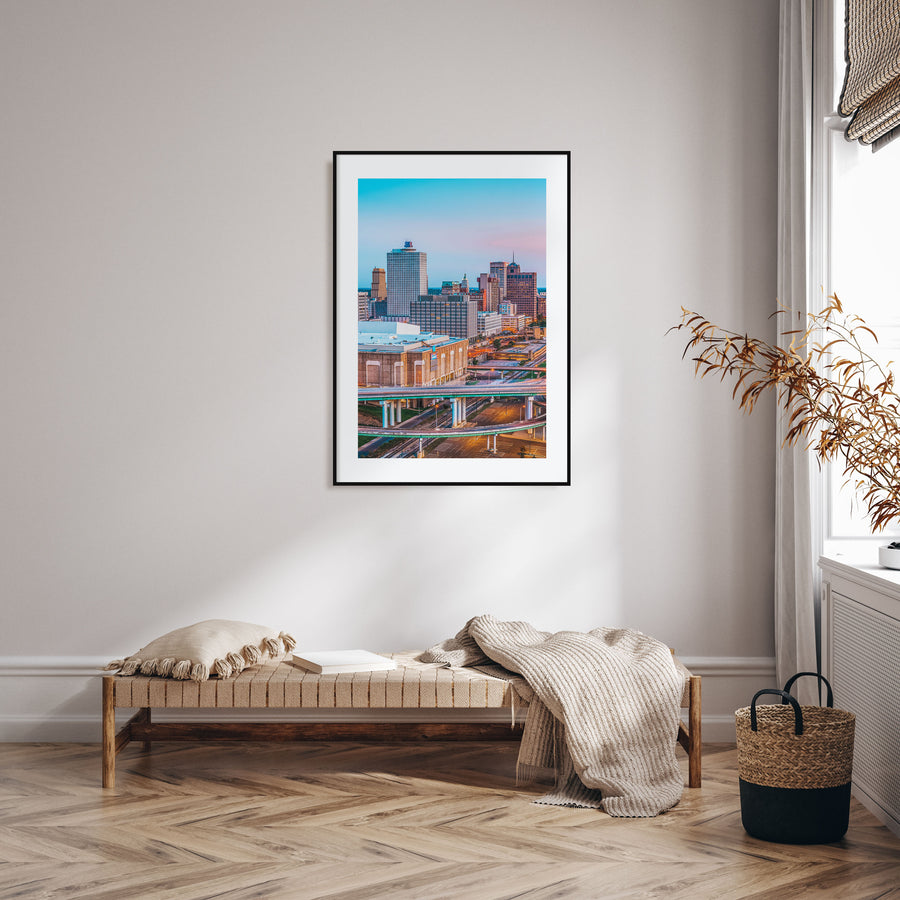 Memphis Photo Color No 1 Poster