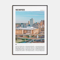 Memphis Travel Color Poster
