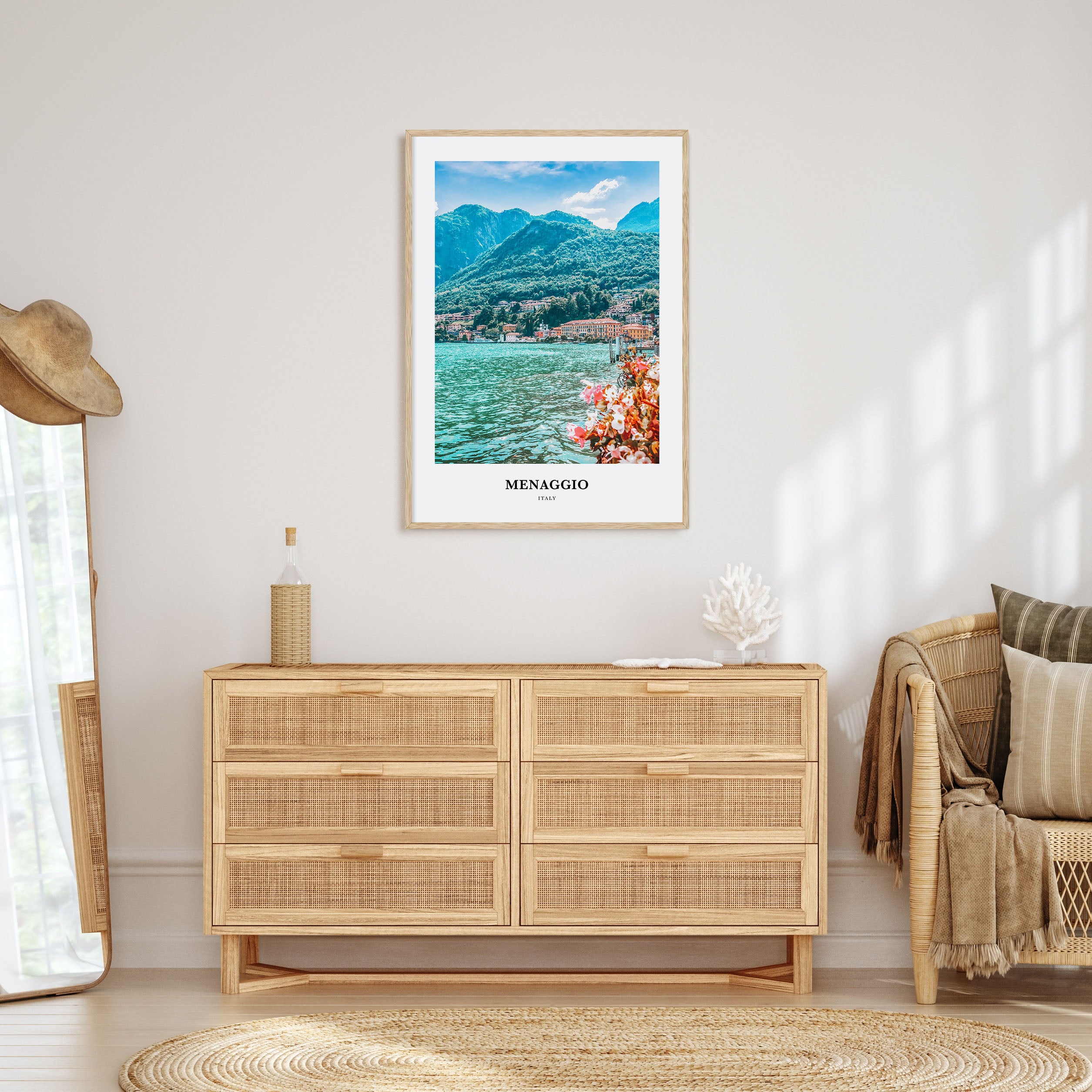 Menaggio Portrait Color Poster