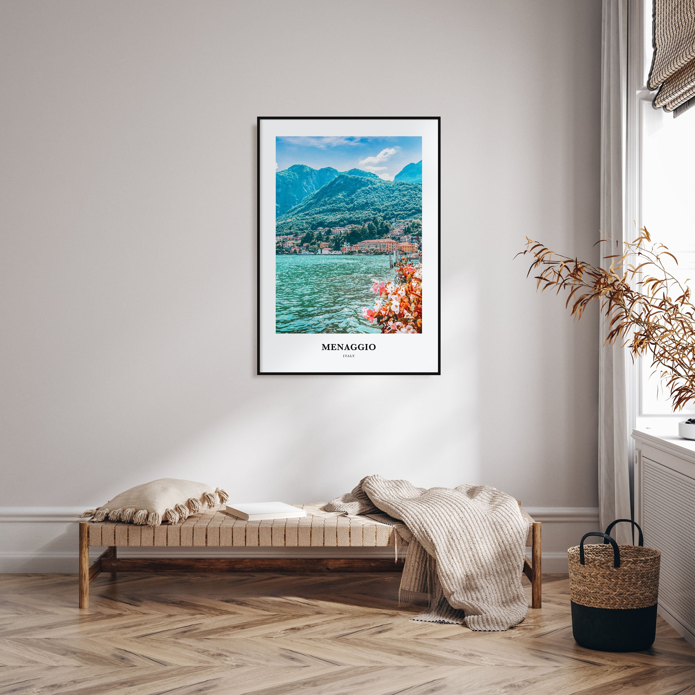 Menaggio Portrait Color Poster