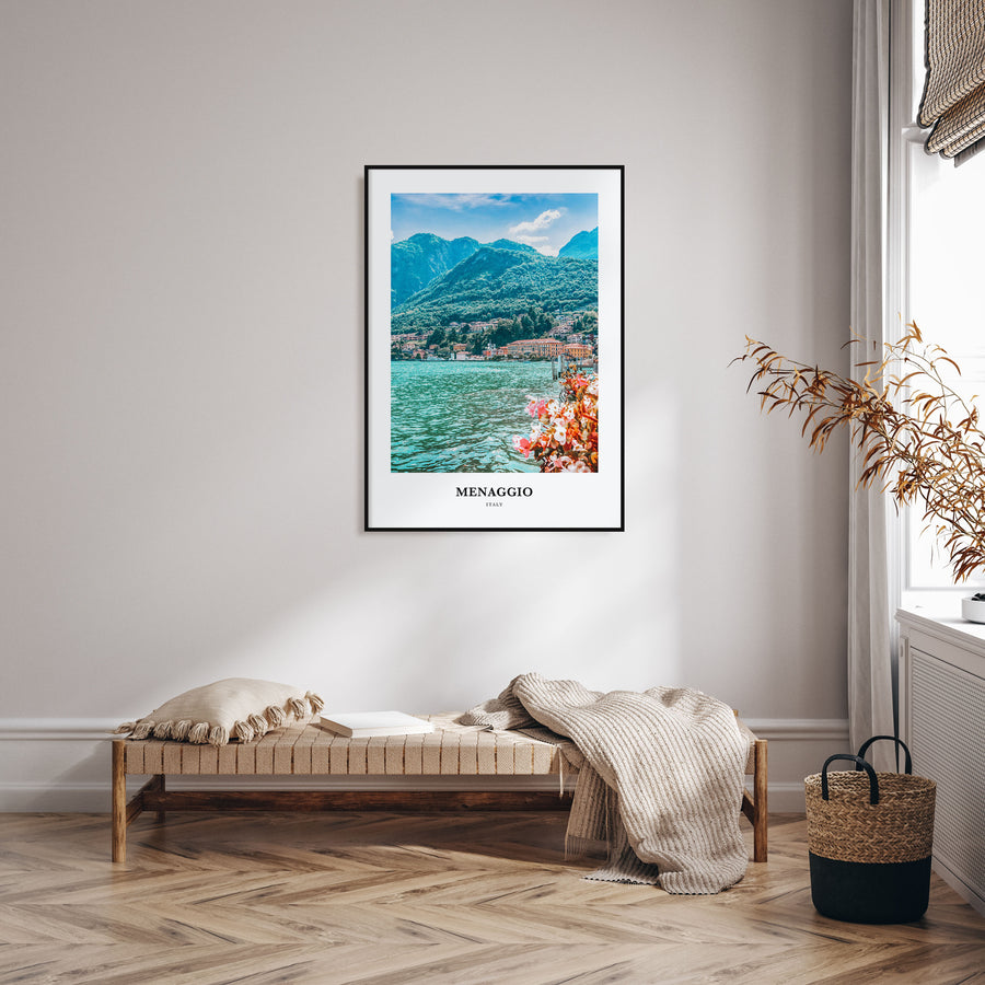 Menaggio Portrait Color Poster