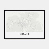 Merano Map Landscape Poster