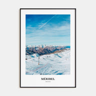 Méribel Portrait Color Poster