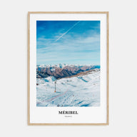 Méribel Portrait Color Poster
