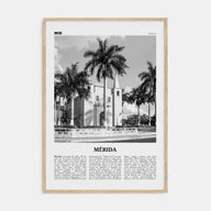 Mérida Travel B&W Poster
