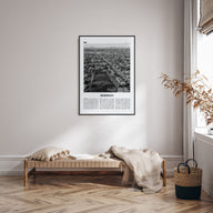 Meridian Travel B&W Poster
