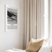 Merzouga Print Black and White, Merzouga Wall Art, Merzouga Poster, Merzouga Photo, Merzouga Wall Décor, Morocco