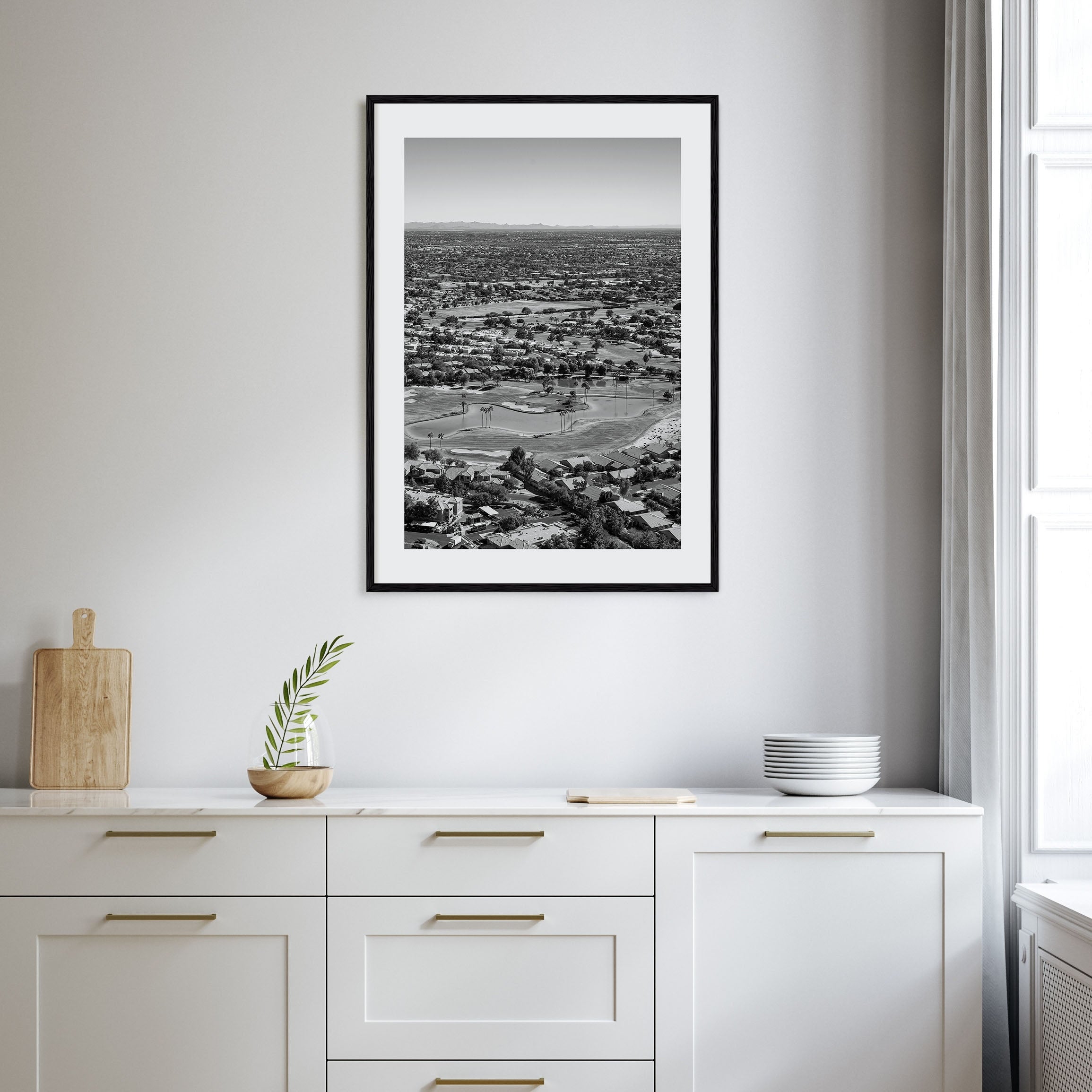 Mesa Photo B&W Poster