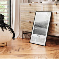 Messina Print Black and White, Messina Wall Art, Messina Poster, Messina Photo, Messina Wall Décor, Messina Map, Italy