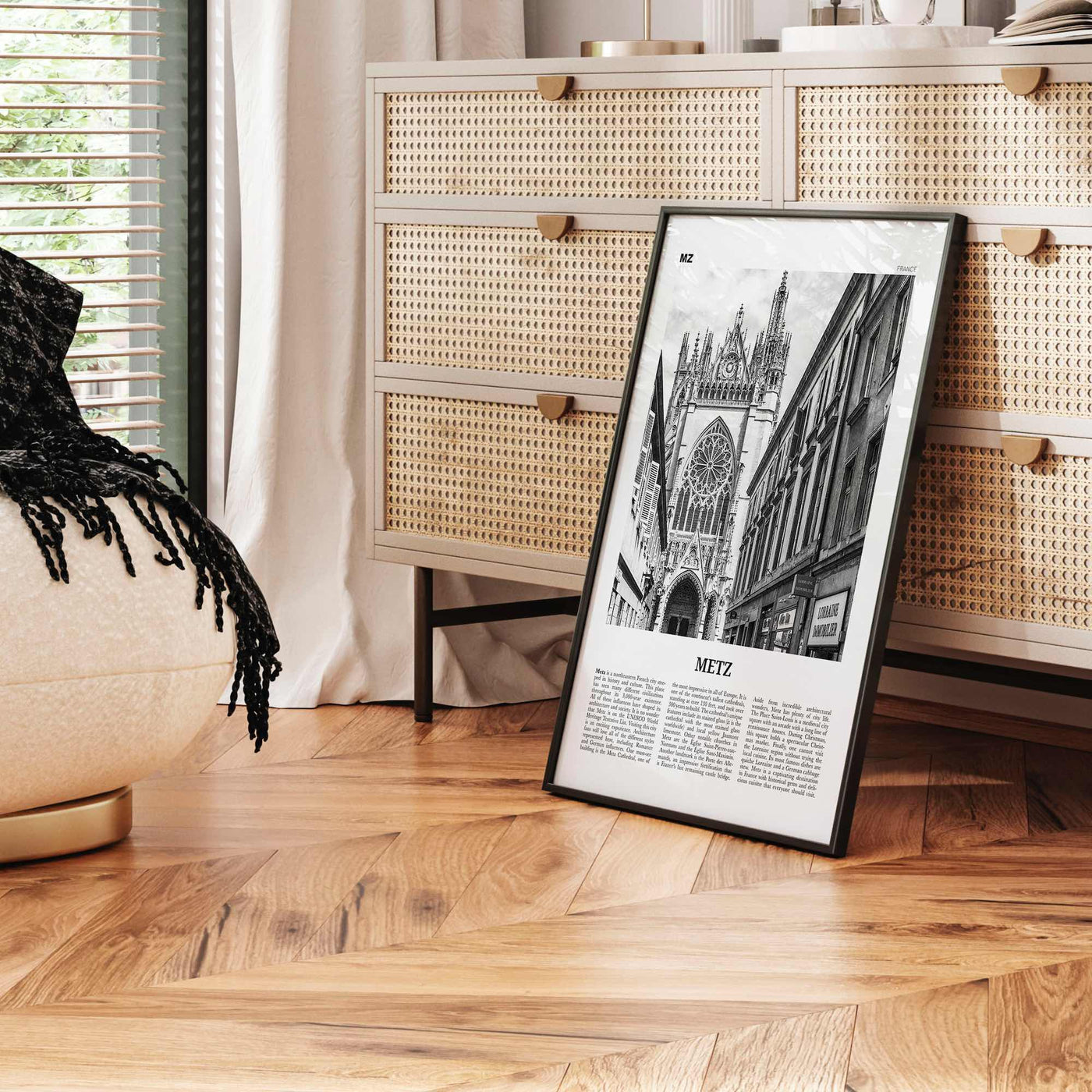 Metz Print Black and White, Metz Wall Art, Metz Poster, Metz Photo, Metz Wall Décor, France, Grand Est Moselle, Lorraine