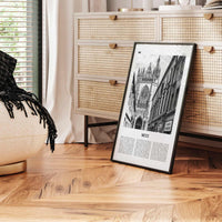 Metz Print Black and White, Metz Wall Art, Metz Poster, Metz Photo, Metz Wall Décor, France, Grand Est Moselle, Lorraine