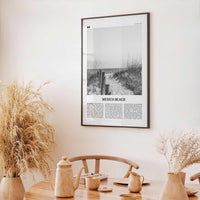 Mexico Beach Print Black and White, Mexcio Beach Wall Art, Mexcio Beach Poster, Mexcio Beach Photo, Mexcio Beach Wall Décor, United States