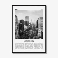 Mexico City Print Black and White No 1, Mexico City Wall Art, Mexico City Poster, Mexico City Photo, Mexico, Ciudad de México