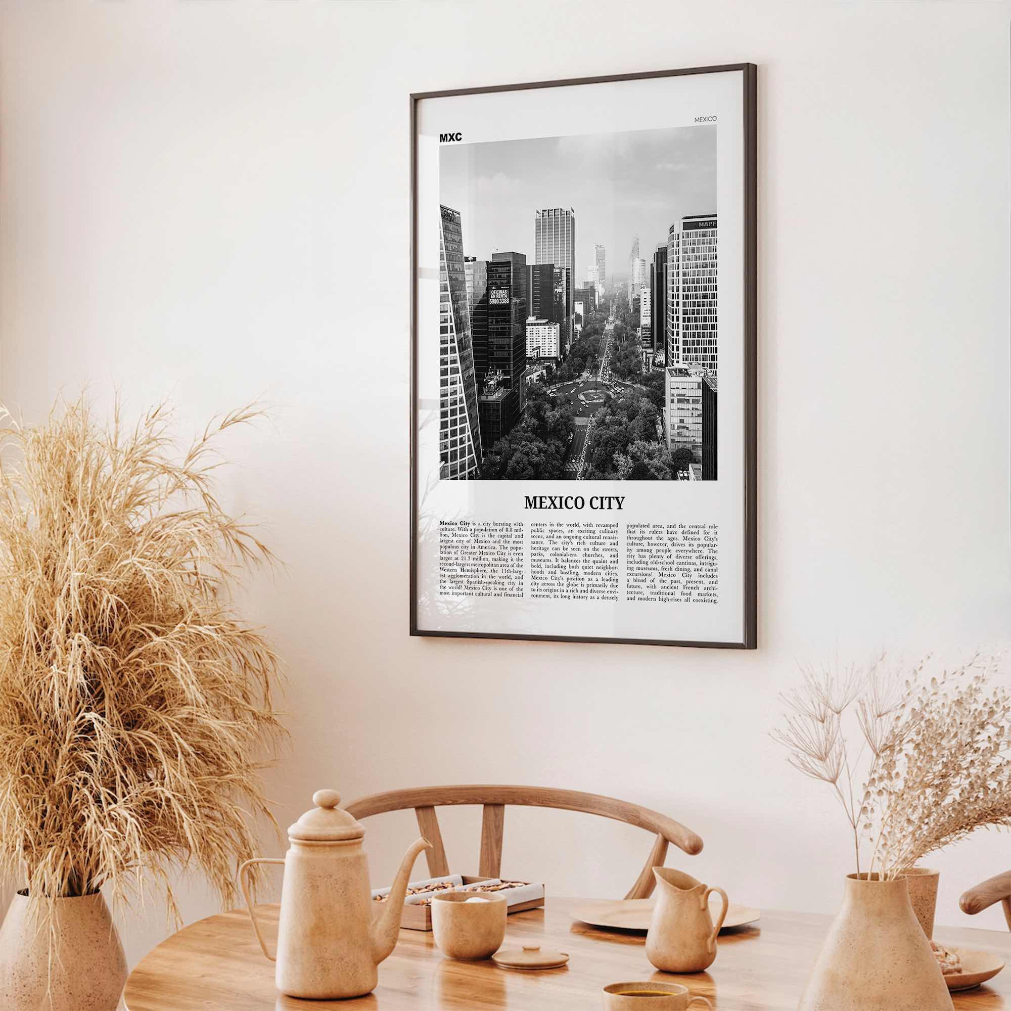 Mexico City Print Black and White No 1, Mexico City Wall Art, Mexico City Poster, Mexico City Photo, Mexico, Ciudad de México