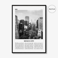Mexico City Print Black and White No 1, Mexico City Wall Art, Mexico City Poster, Mexico City Photo, Mexico, Ciudad de México