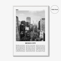 Mexico City Print Black and White No 1, Mexico City Wall Art, Mexico City Poster, Mexico City Photo, Mexico, Ciudad de México