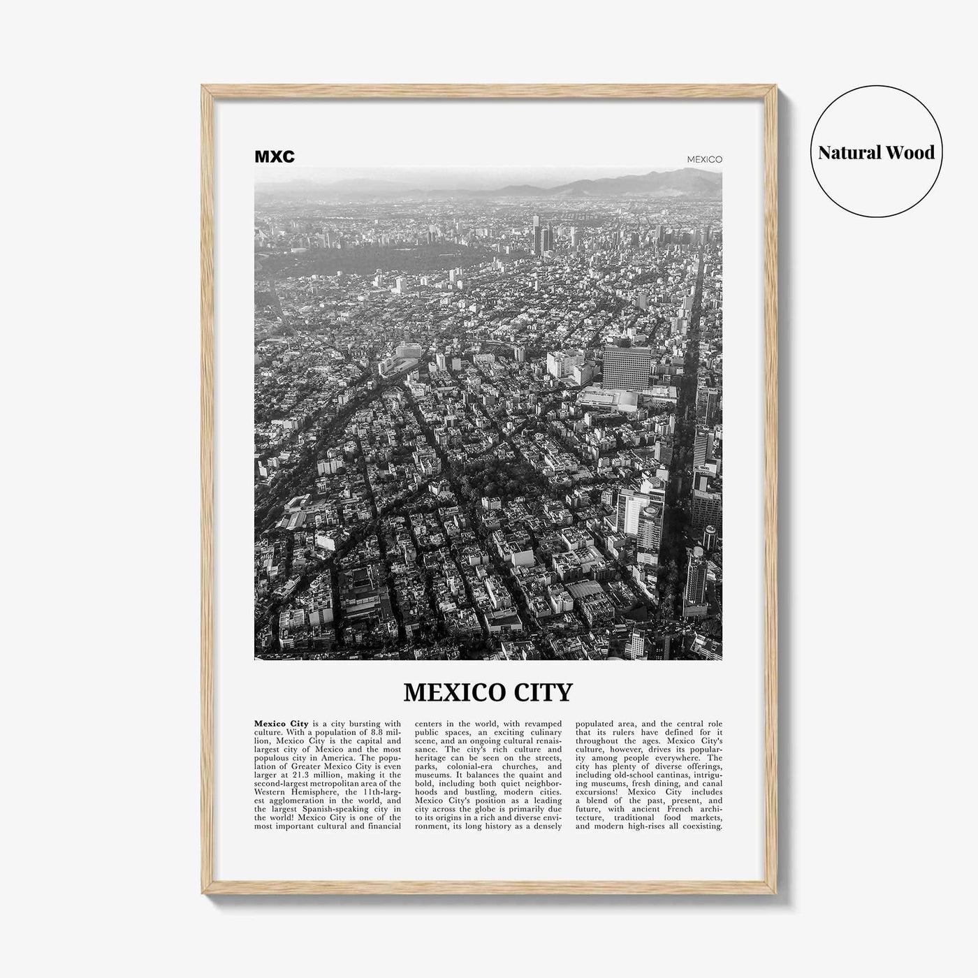 Mexico City Print Black and White No 3, Mexico City Wall Art, Mexico City Poster, Mexico City Photo, Mexico, Ciudad de México