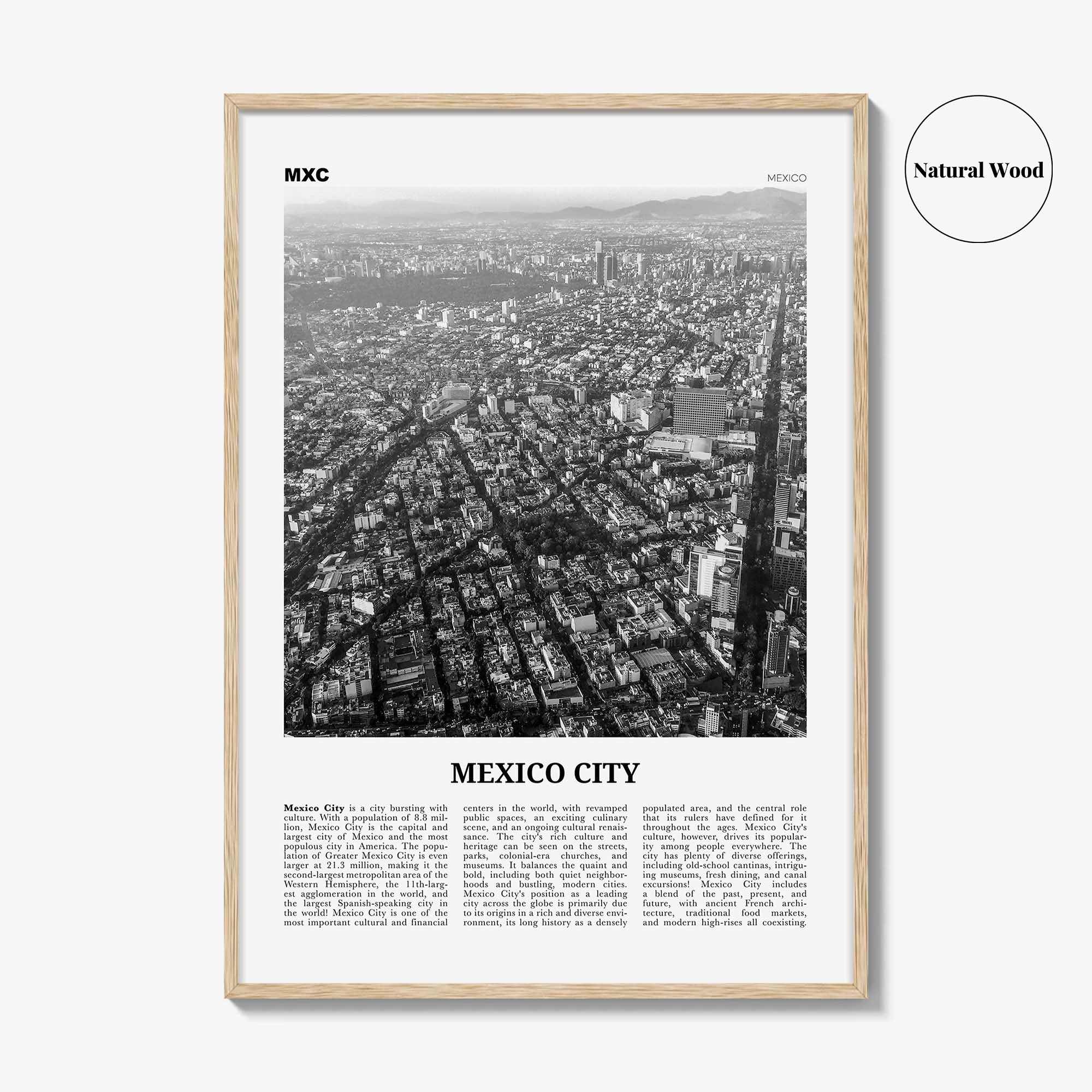 Mexico City Print Black and White No 3, Mexico City Wall Art, Mexico City Poster, Mexico City Photo, Mexico, Ciudad de México