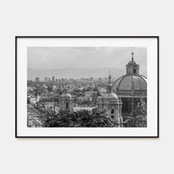 Mexico Landscape B&W Poster