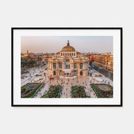 Mexico Landscape Color Poster