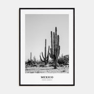 Mexico Portrait B&W No 1 Poster