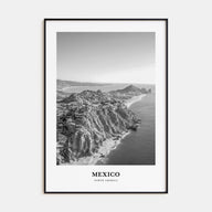 Mexico Portrait B&W No 2 Poster