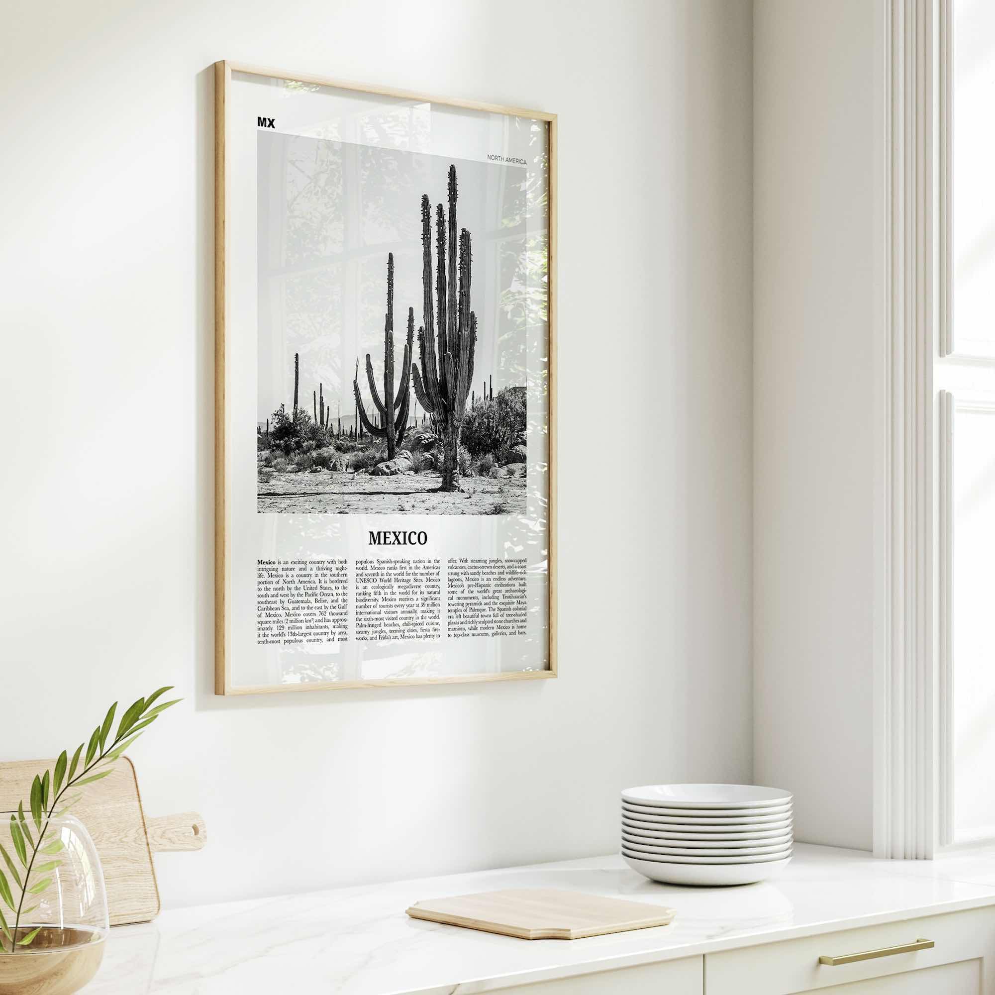 Mexico Print Black and White No 1, Mexico Wall Art, Mexico Poster, Mexico Photo, Mexico Decor, México, Estados Unidos, Mexicanos