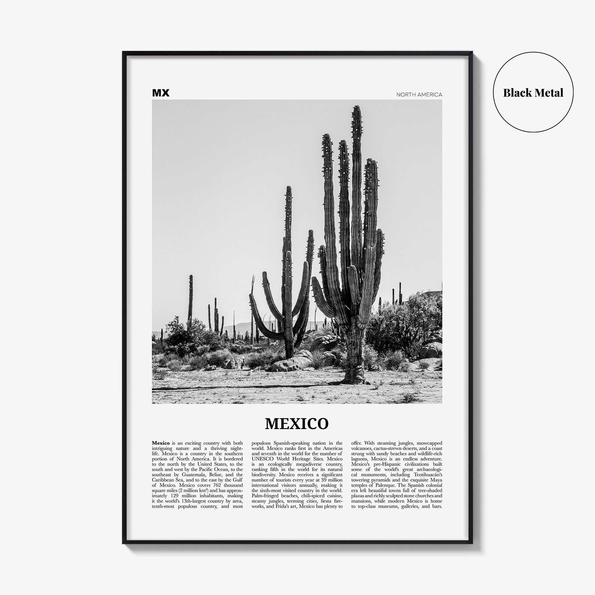 Mexico Print Black and White No 1, Mexico Wall Art, Mexico Poster, Mexico Photo, Mexico Decor, México, Estados Unidos, Mexicanos