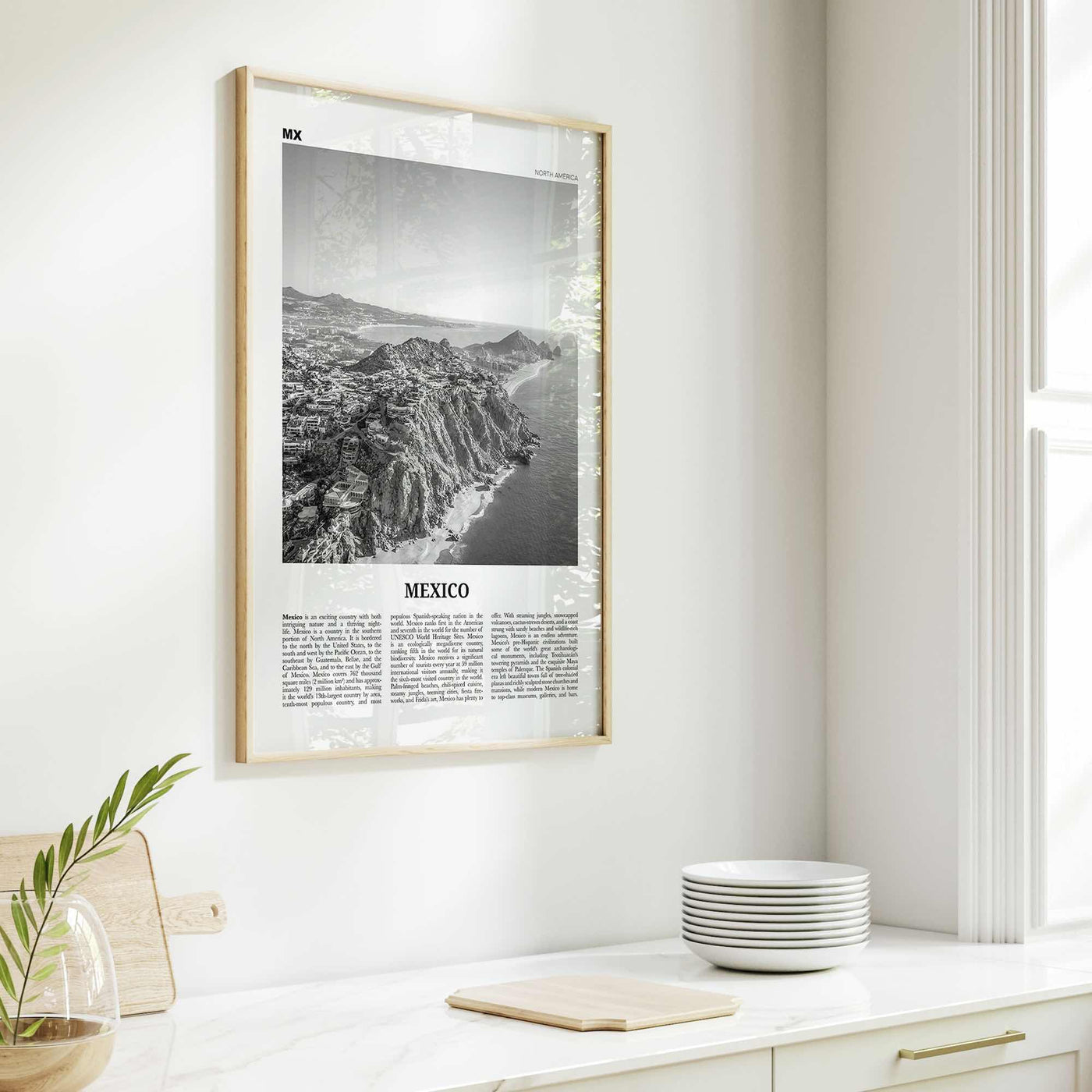 Mexico Print Black and White No 2, Mexico Wall Art, Mexico Poster, Mexico Photo, Mexico Decor, México, Estados Unidos, Mexicanos