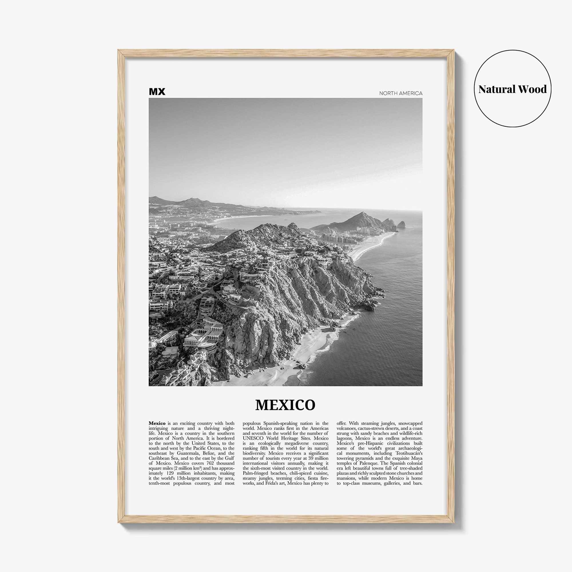 Mexico Print Black and White No 2, Mexico Wall Art, Mexico Poster, Mexico Photo, Mexico Decor, México, Estados Unidos, Mexicanos