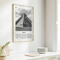 Mexico Print Black and White No 3, Mexico Wall Art, Mexico Poster, Mexico Photo, Mexico Wall Décor, Mexico Map