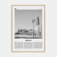 Mexico Travel B&W No 4 Poster