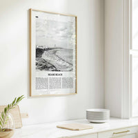 Miami Beach Print Black and White, Miami Beach Wall Art, Miami Beach Poster, Miami Beach Photo, Miami Beach Wall Décor, Florida, USA
