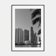 Miami Photo B&W No 1 Poster